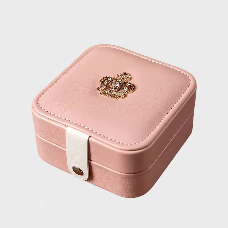 Petite Boite à Bijoux Cuir