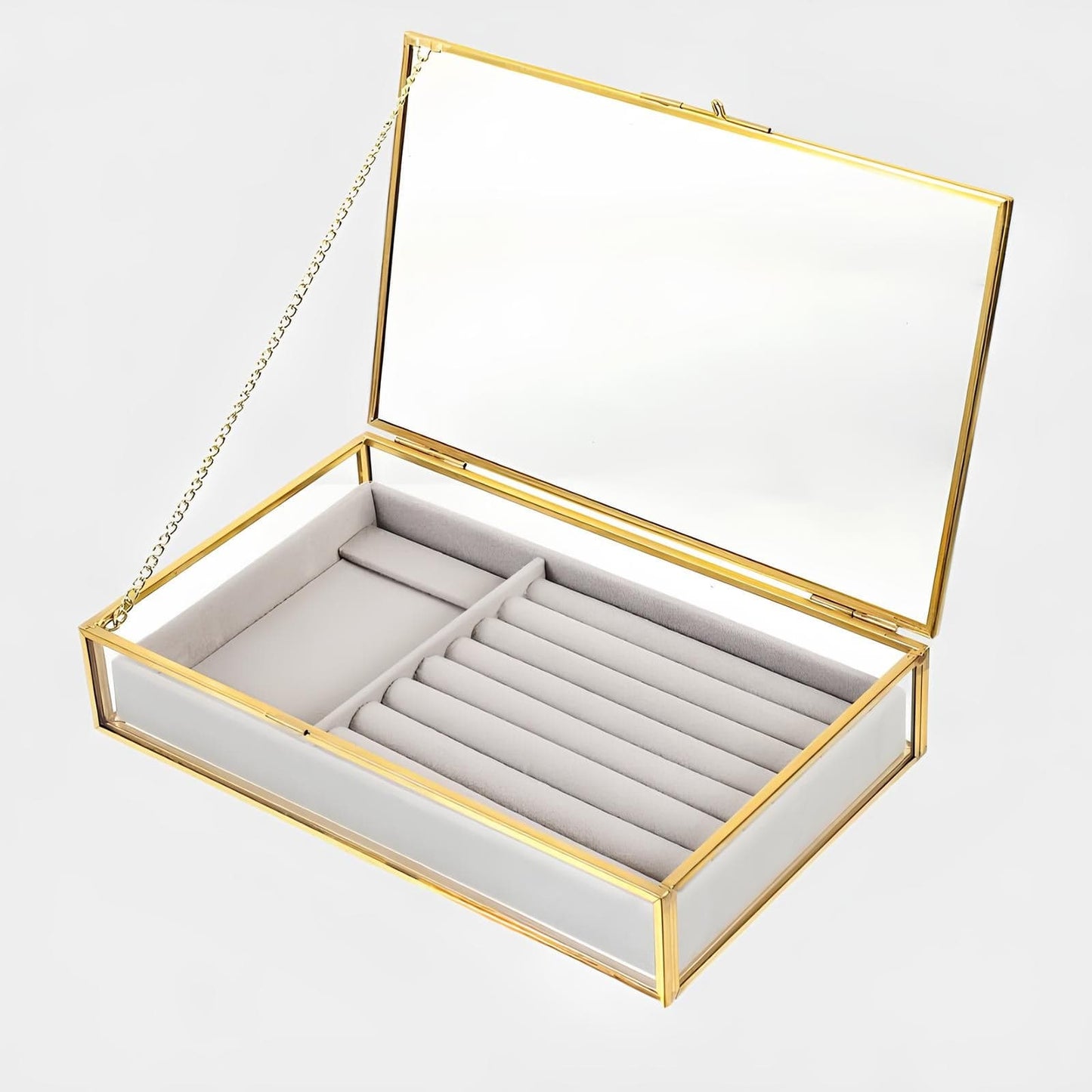 Coffret à Bijoux en Verre